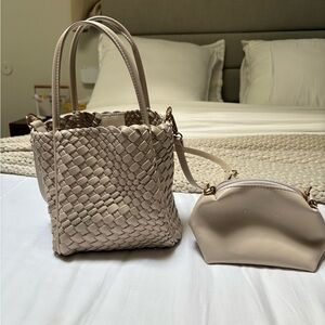 Anthropologie mini hollace tote